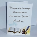 Felicitare A6 Dumnezeu sa-ti binecuvinteze toti anii..